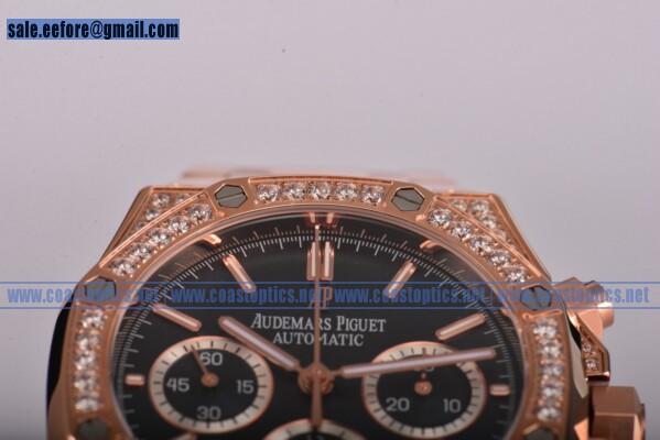 Audemars Piguet Royal Oak 1:1 Clone Chronograph Watch Rose Gold 26320OR.OO.1220OR.013D (EF)